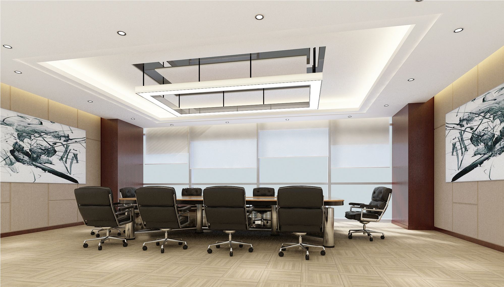 辦公室墻面設計的四大要點