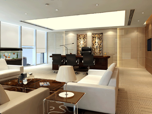 老板辦公室如何設計裝修更為高大上？